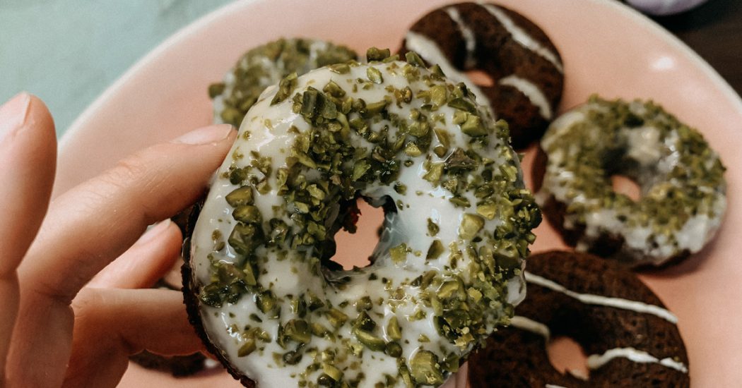Vegane Carror Cake Donuts