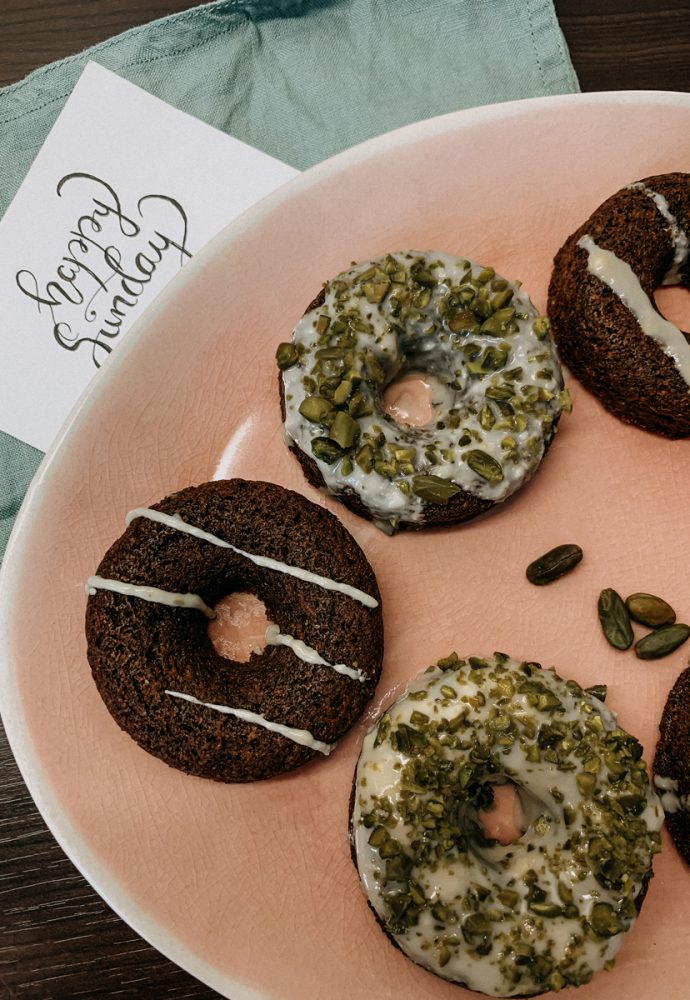Vegane Carrot Cake Donuts