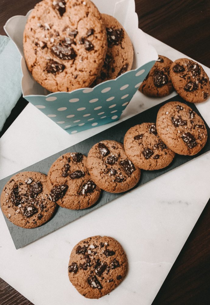 Vegane Chocolate Chip Cookies